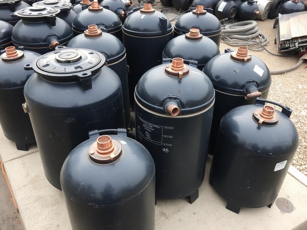 Sealed fridge compressor — Compressors scrap ready for recycling