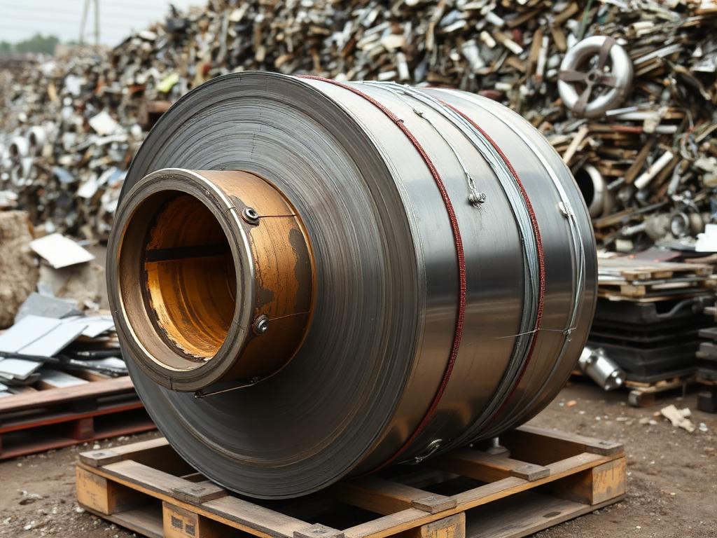 Aluminium core and coil — Core and Coil scrap ready for recycling