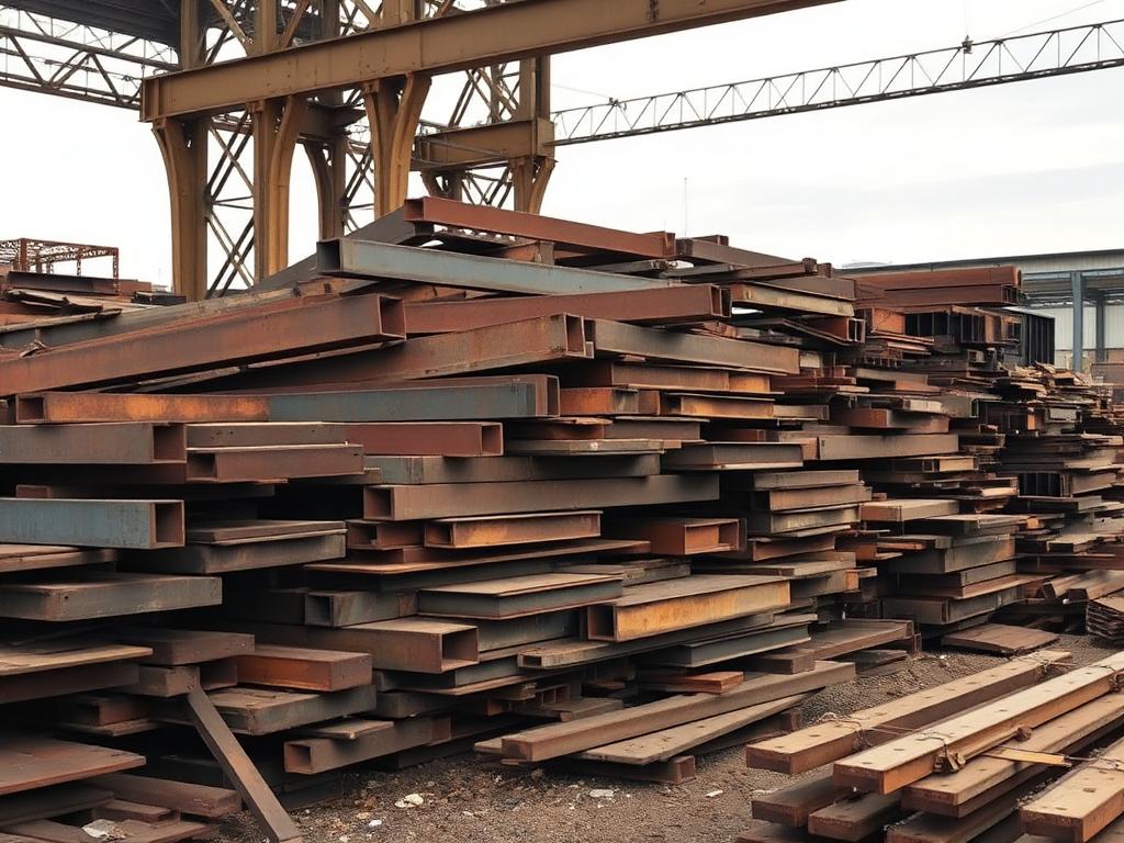 Heavy melt steel — Steel scrap ready for recycling
