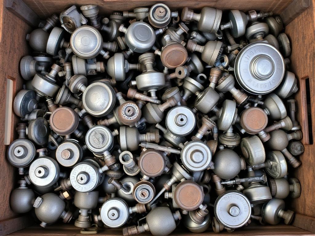 Zinc die-cast — Zinc scrap ready for recycling